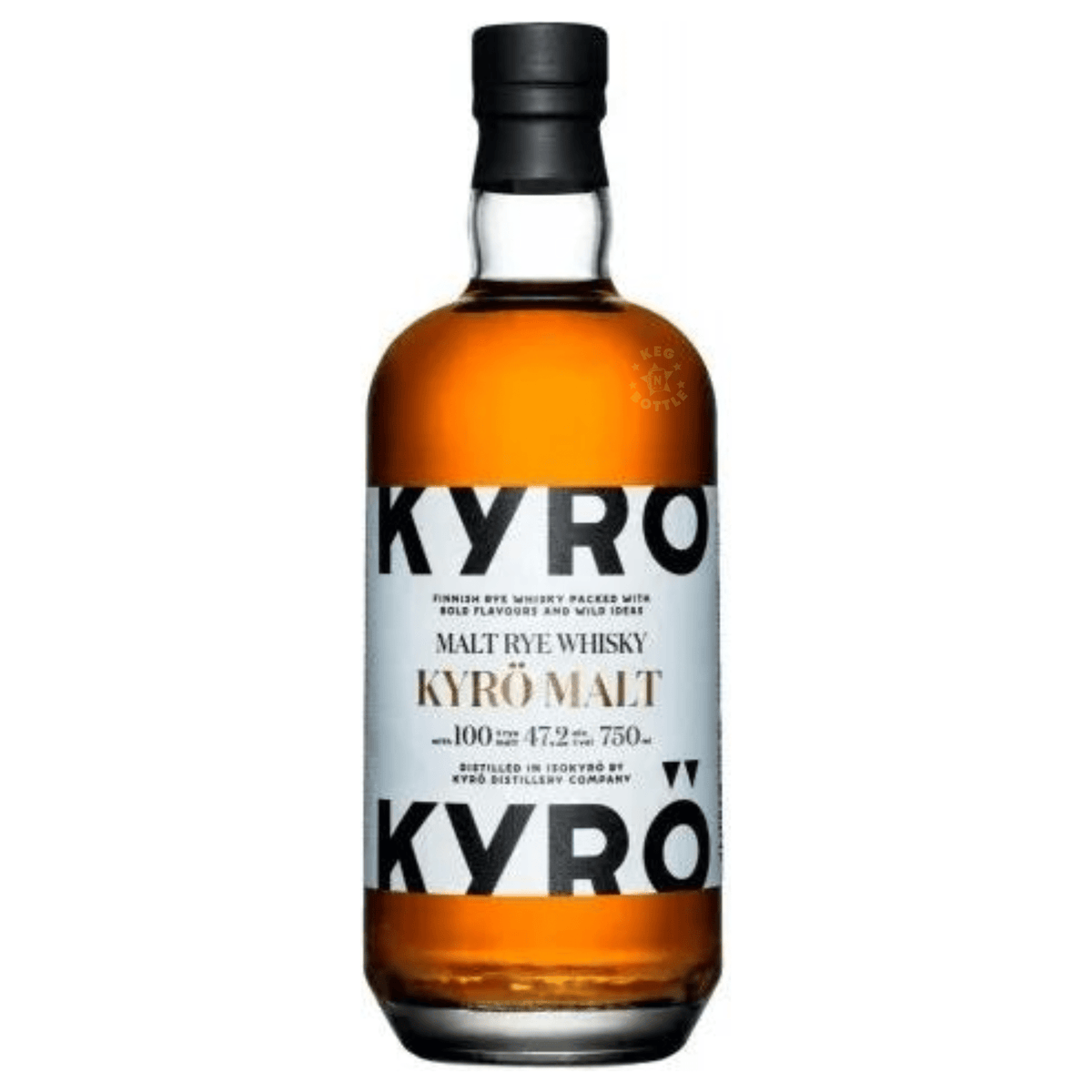 ウイスキー kg.o kyro-rye-malt-whiskey-750-ml-