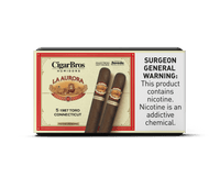 La Aurora Premium Cigars Set + Personal Humidor by CigarBros