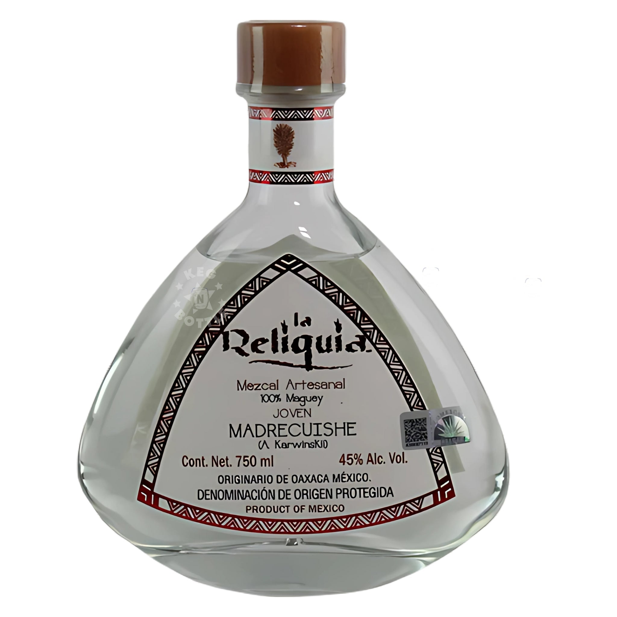 La Reliquia Madrecuishe Mezcal Artesanal (750 ml) - Keg N Bottle