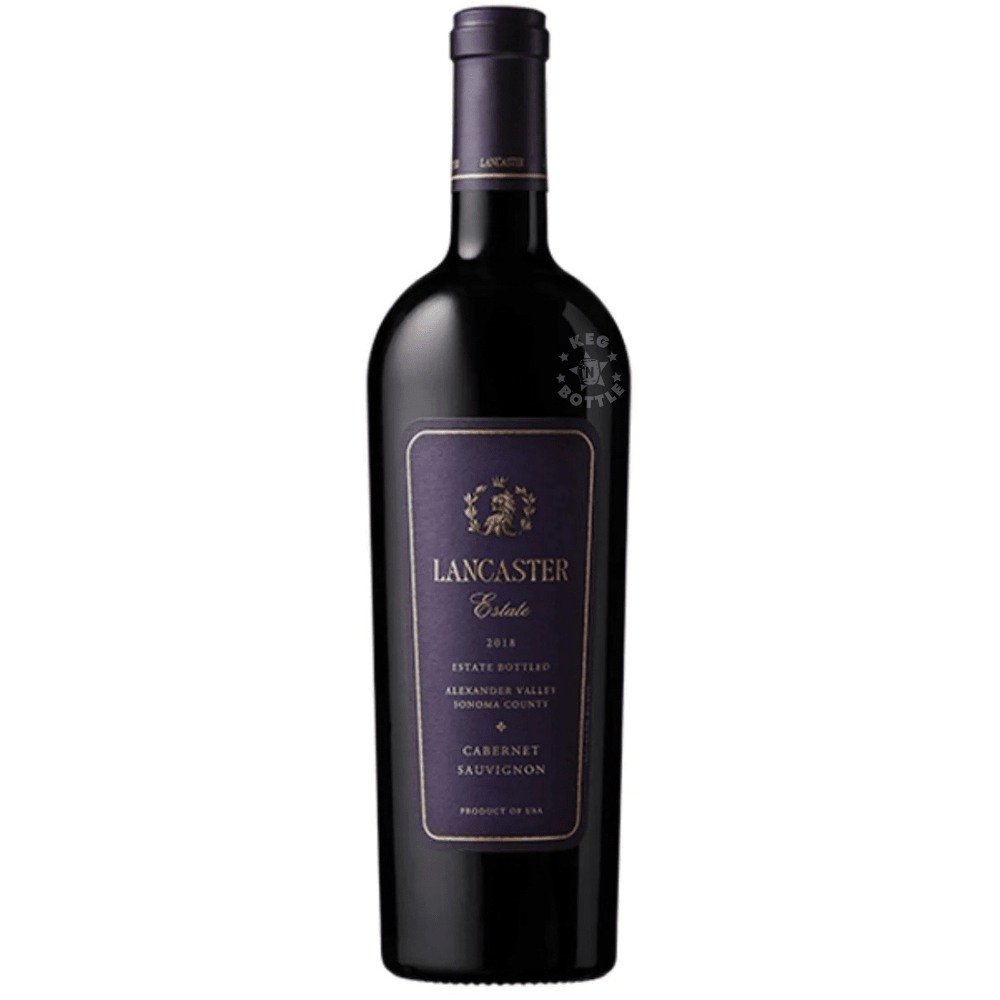 Lancaster Estate Cabernet Sauvignon 750mL estate-bottled red wine from Alexander Valley, Sonoma County, California.