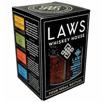 Laws Whiskey House Four-Bottle Tasting Set (4 x 100 ml)
