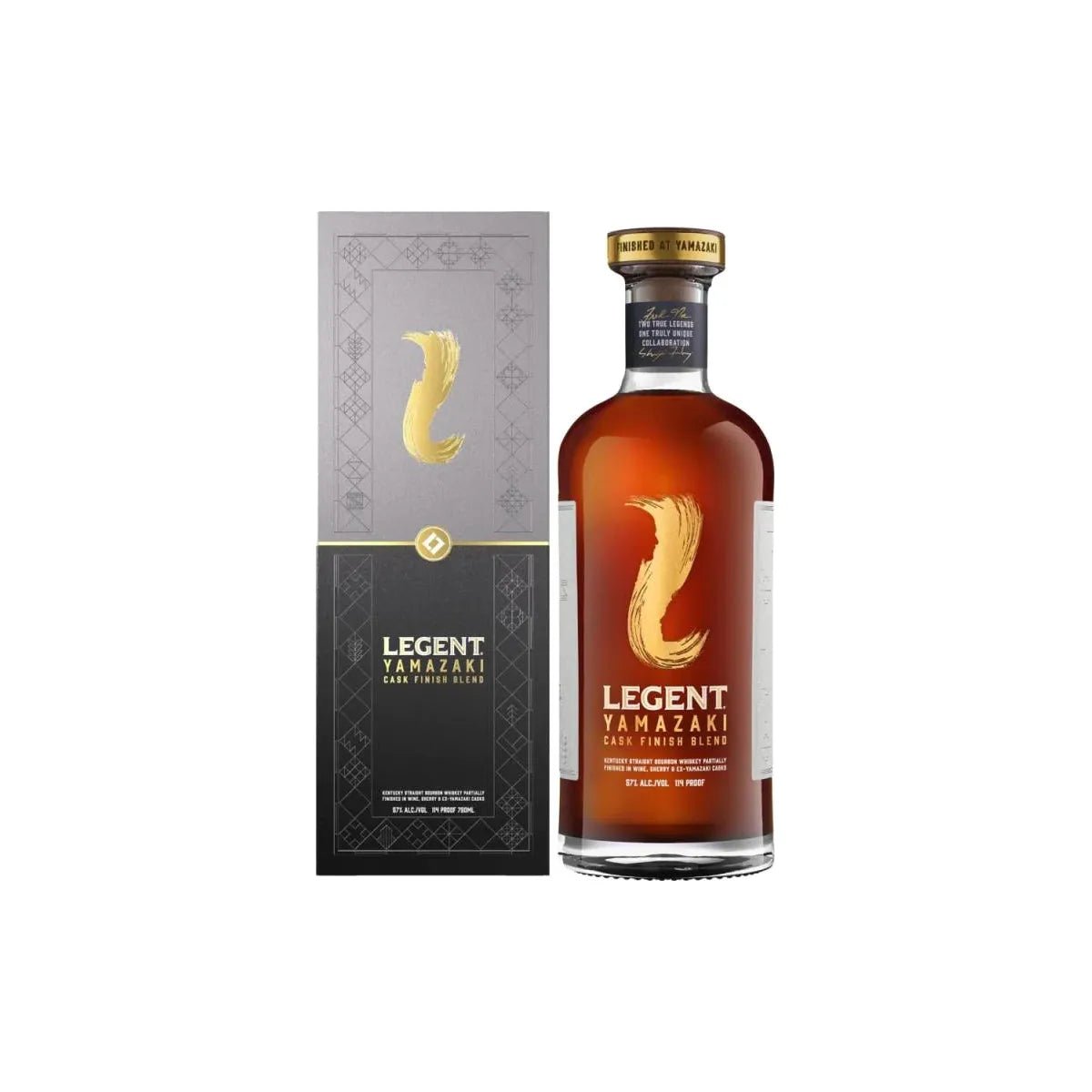 Legent Yamazaki Cask Finish Kentucky Straight Bourbon Whiskey (750 mL) | Keg N Bottle
