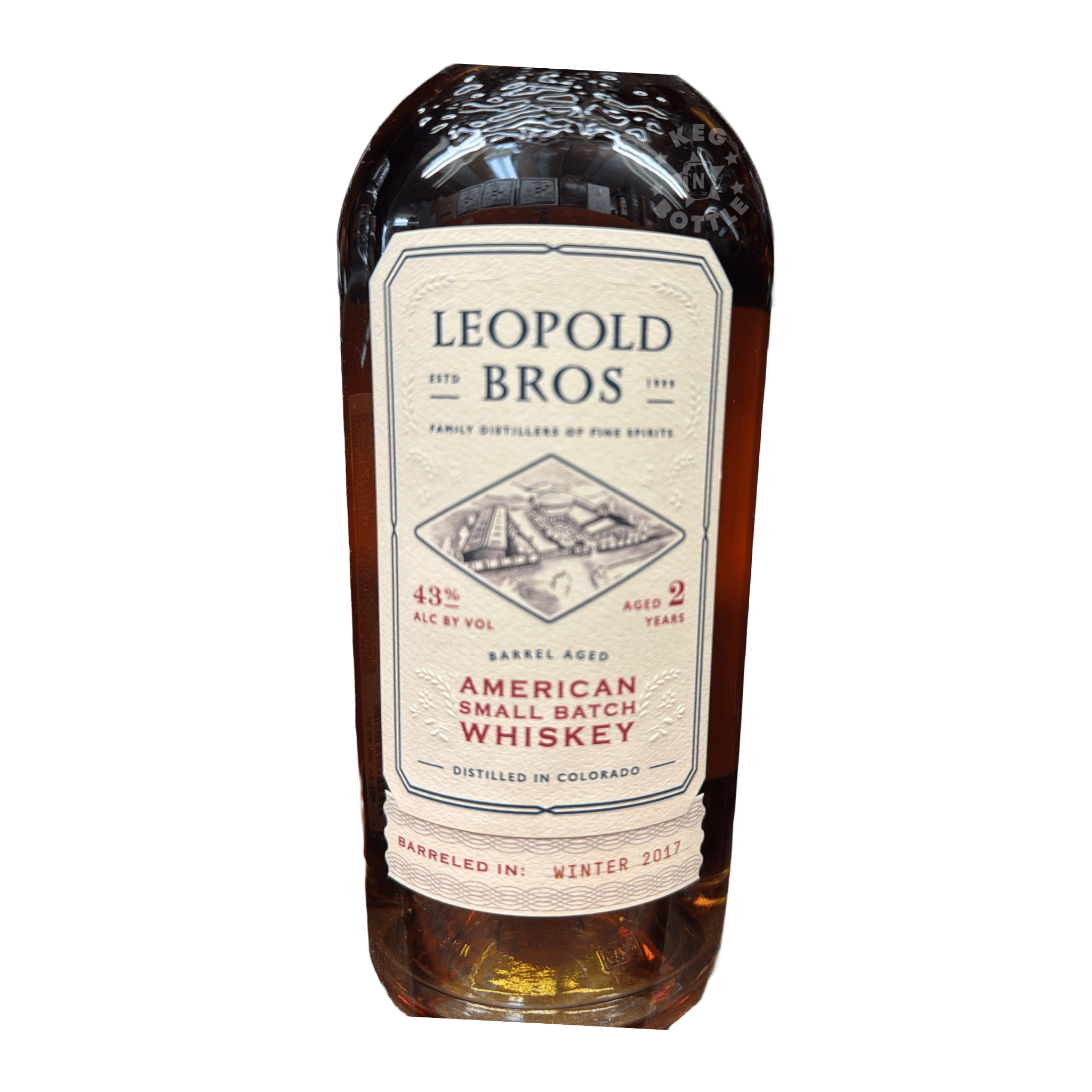 Leopold Bros American Small Batch Whiskey WInter 2017 (750 ml) - Keg N Bottle