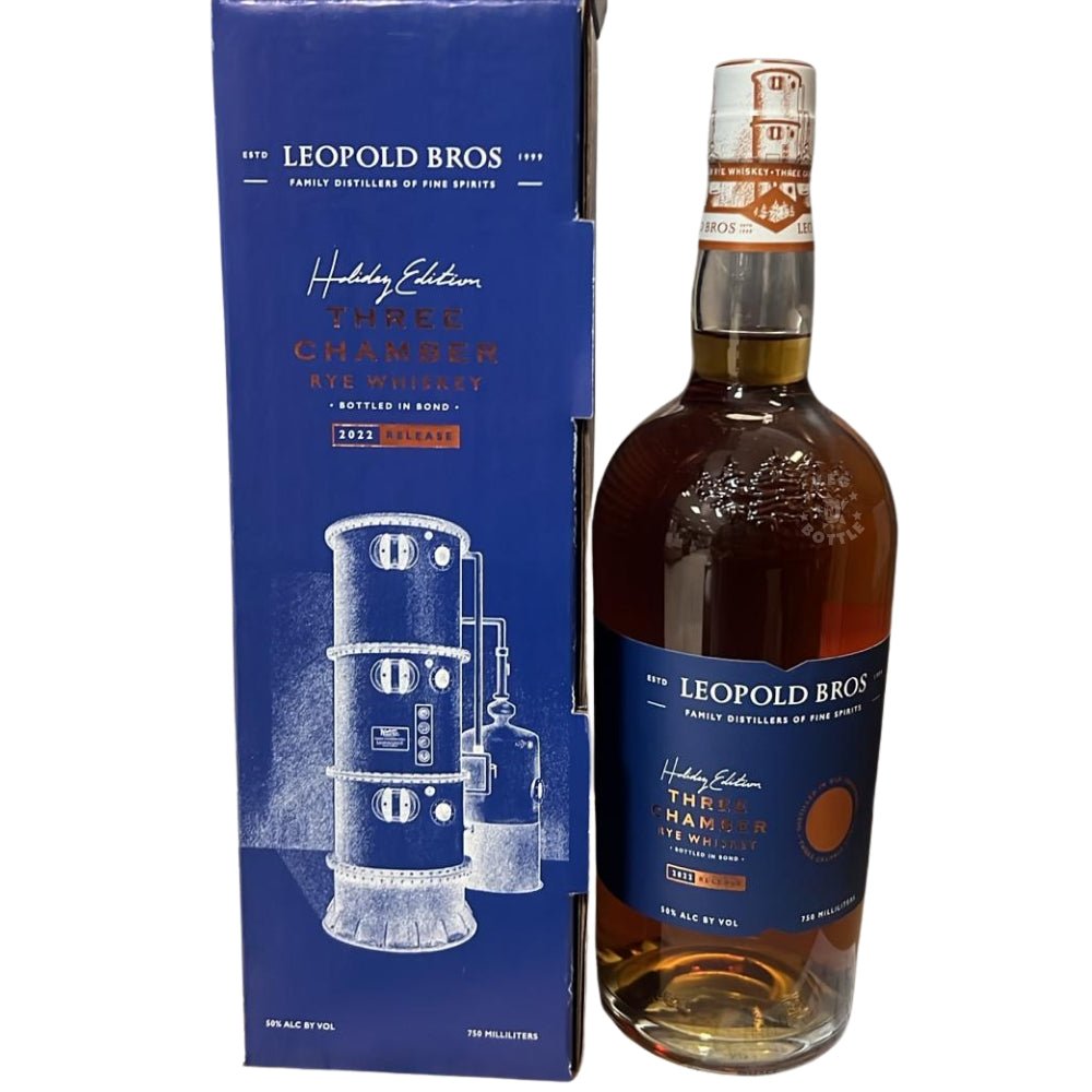 Leopold Bros Three Chamber Rye Bottled in Bond 2022 Release Whiskey (750 ml)