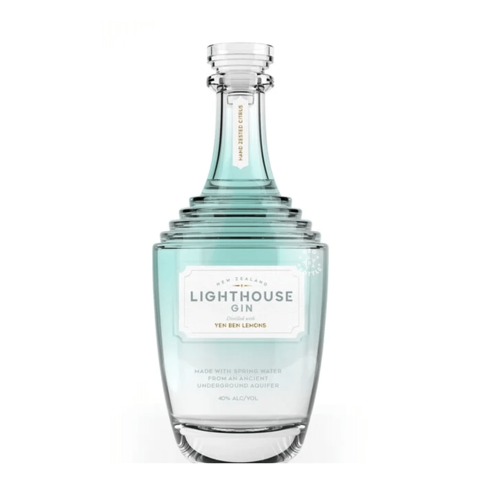 Lighthouse Yen Ben Lemon Dry Gin (750 ml) - Keg N Bottle