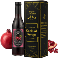 Liquid Alchemist Grenadine (Pomegranate) Cocktail Syrup (750mL)
