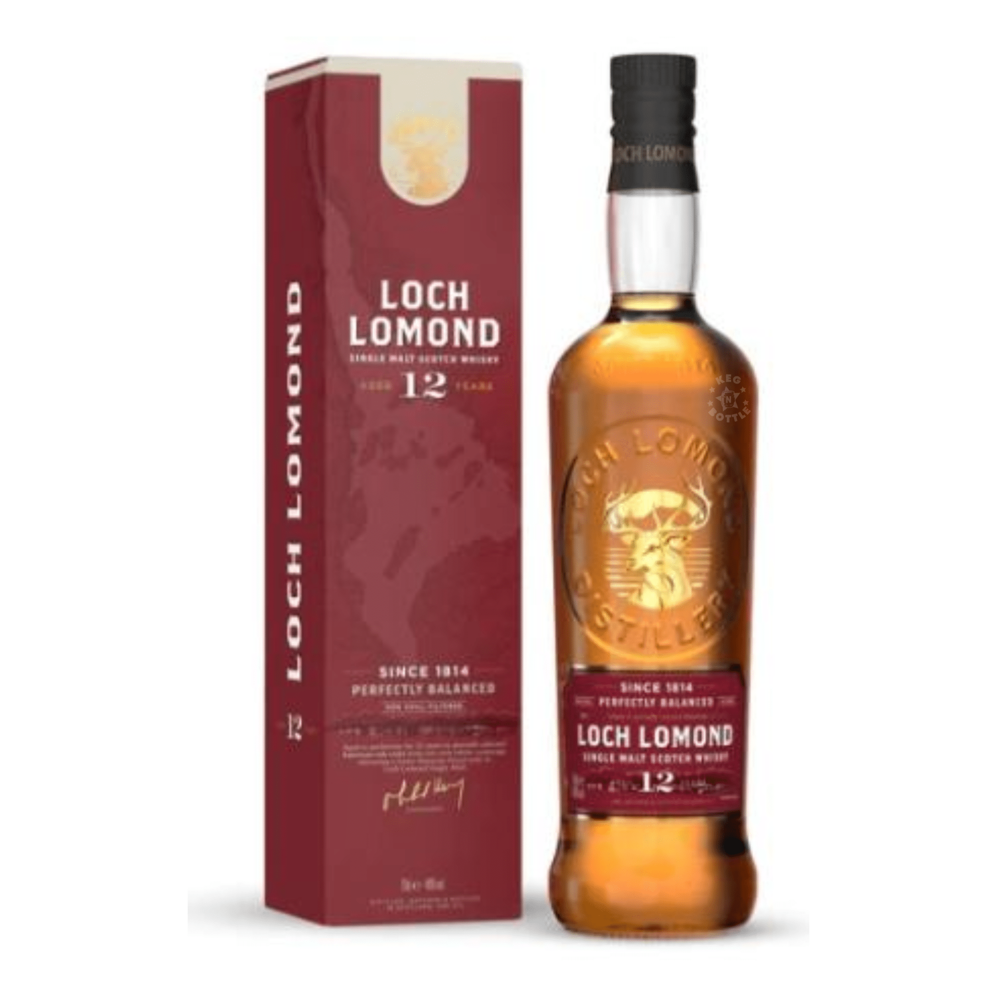 Loch Lomond 12 Year Single Malt Scotch (750 ml) - Keg N Bottle