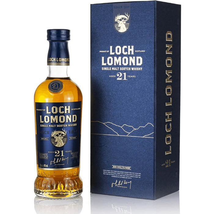 Loch Lomond 21 Year Single Malt Scotch Whisky (750 ml)