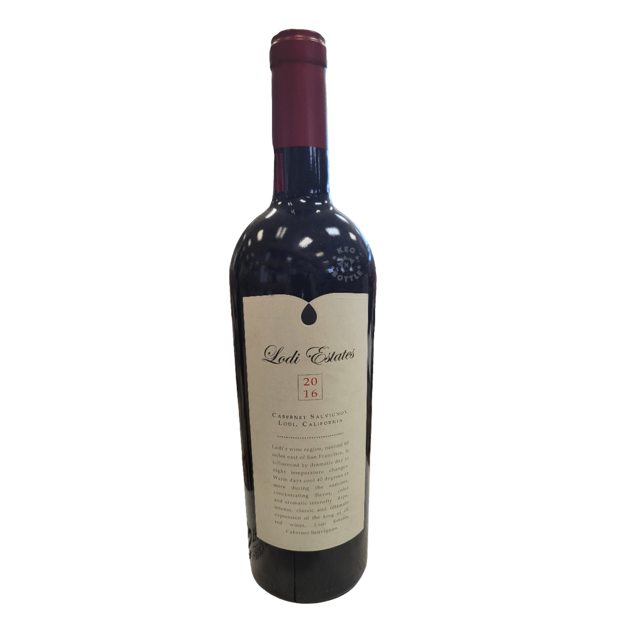 Lodi Estates 2016 Cabernet Sauvignon (750 mL) - Keg N Bottle