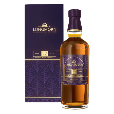 Longmorn 22 Year Speyside Single Malt Scotch Whiskey (750 mL