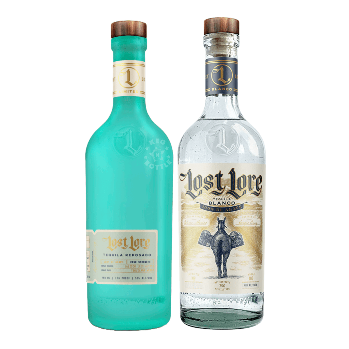 Lost Lore Amburana Reposado & Blanco Combo Pack (2 x 750 ml) | Keg N Bottle