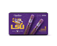 LSU TIGERS Habano Wrapper Toro Cigar by CigarBros