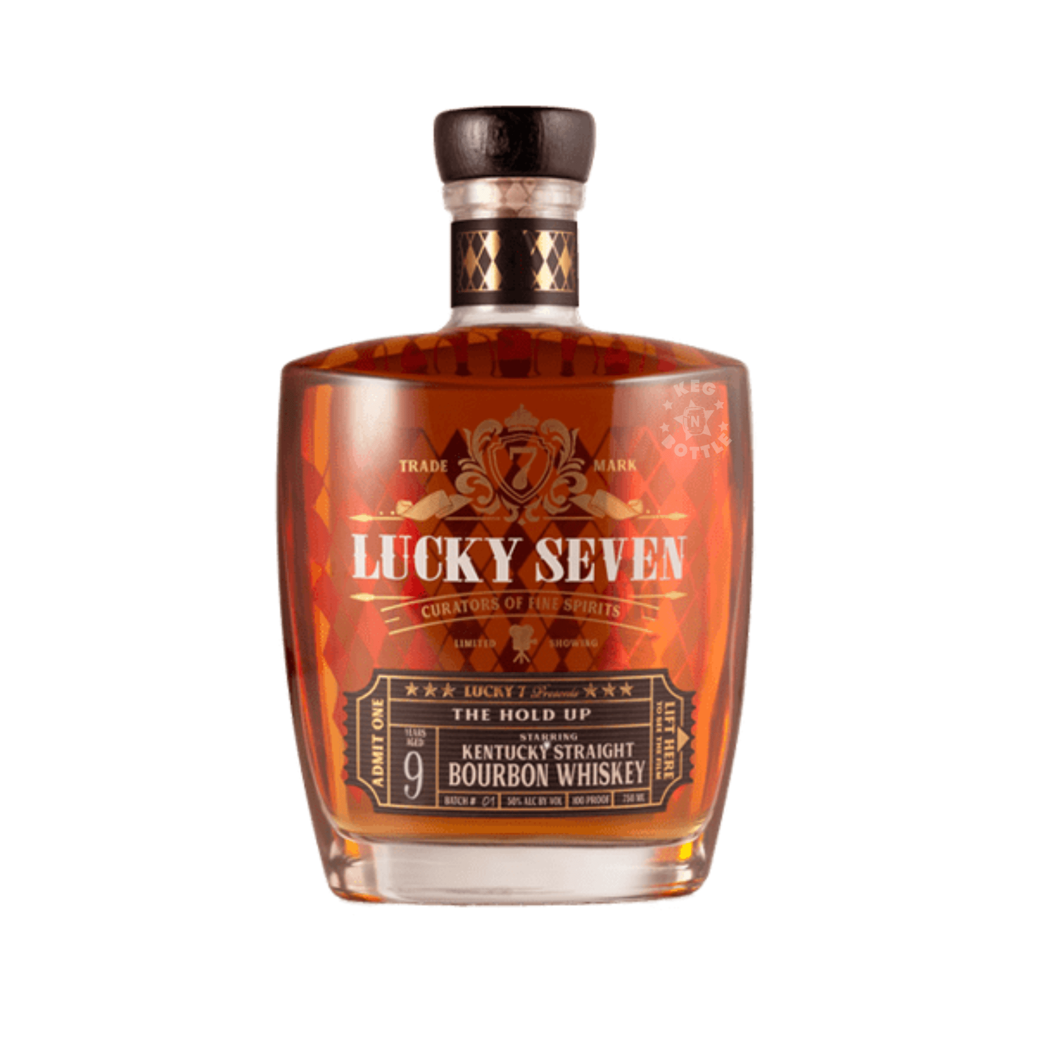 Lucky Seven The Hold Up Bourbon Whiskey (750 ml) - Keg N Bottle