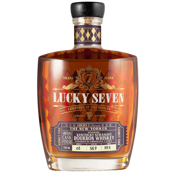 Lucky Seven The New Yorker Amburana Cask Finish Kentucky Straight Bourbon Whiskey