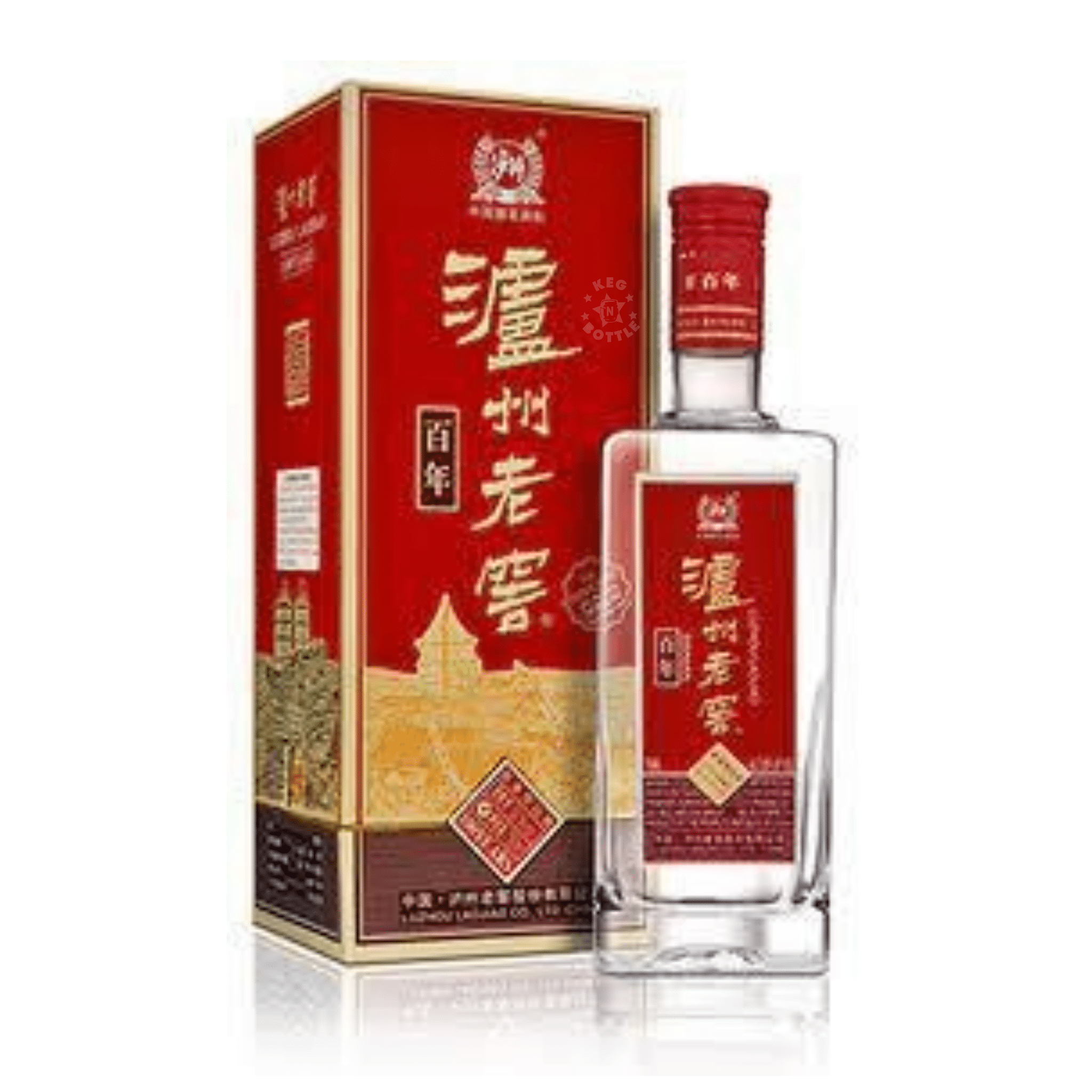 Luzhou Laojiao Bainian Baijiu (750 ml) | Keg N Bottle