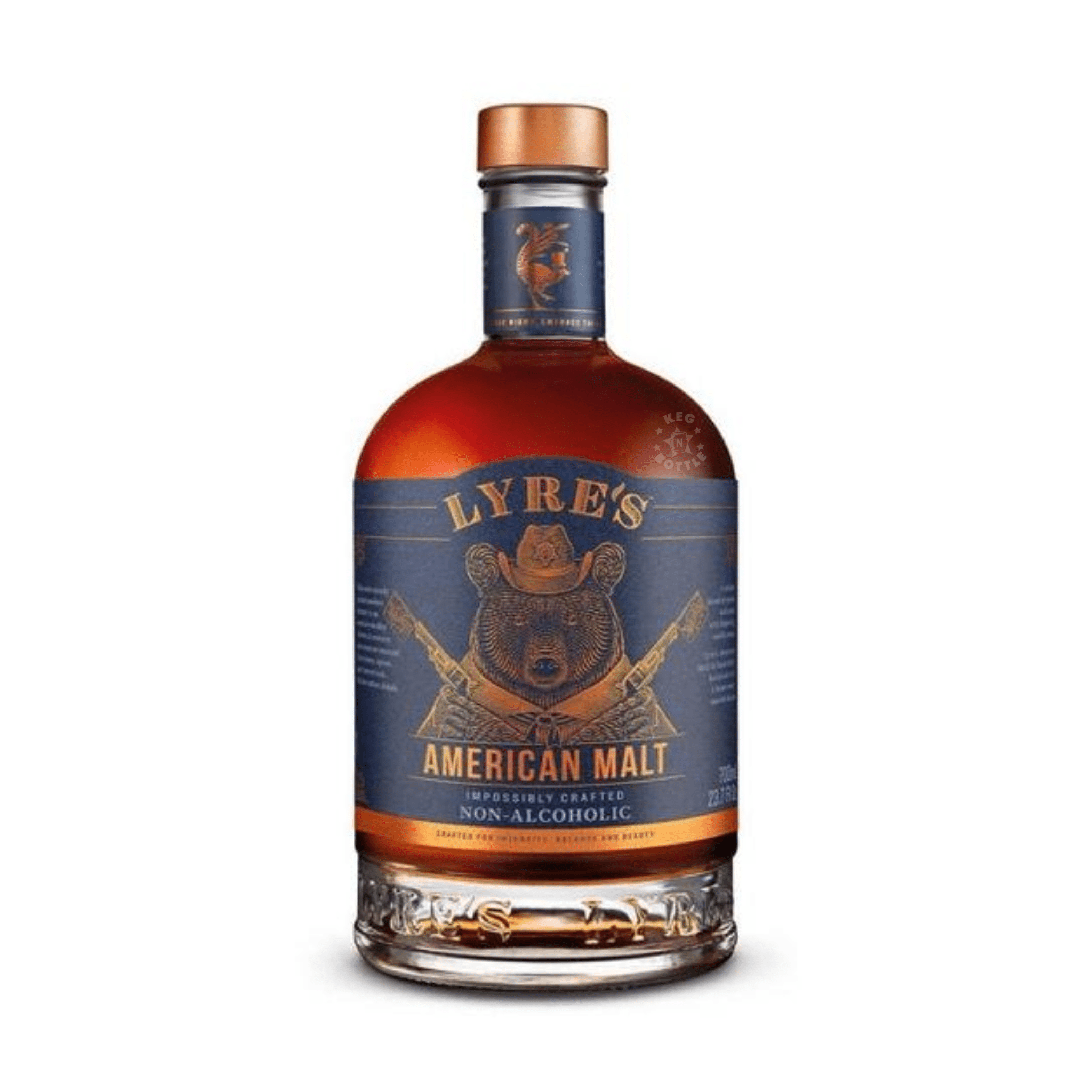 Lyre's Non - Alcoholic American Malt Whiskey (700 ml) - Keg N Bottle