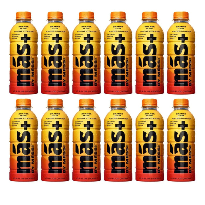 Messi's MAS+ Orange D'Or Positive Hydration (12pk)