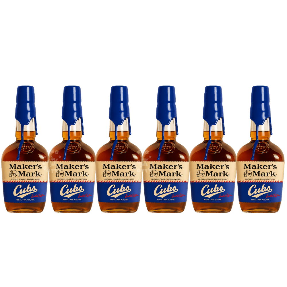 Maker's Mark 2026 Chicago Cubs Edition Bourbon Whiskey (750mL)  6 Pack