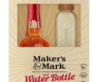 Maker’s Mark Bourbon + Water Bottle Gift Set (750 ml)
