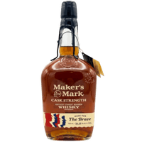 Maker's Mark Cask Strength Made For The Brave Whiskey (750mL)