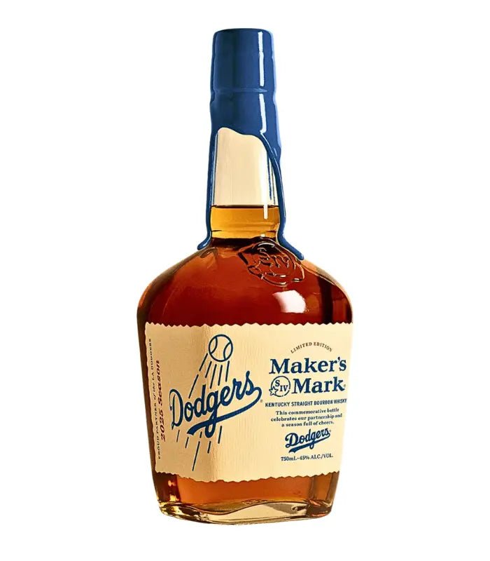 ウイスキー Maker's Mark Dodgers Edition 750ml #12 Maker's Mark LA Dodgers 2025 Limited Edition Bourbon Whiskey