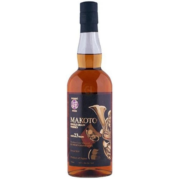 Makoto Single Grain Japanese Whisky 23 year (750 mL) | Keg N Bottle
