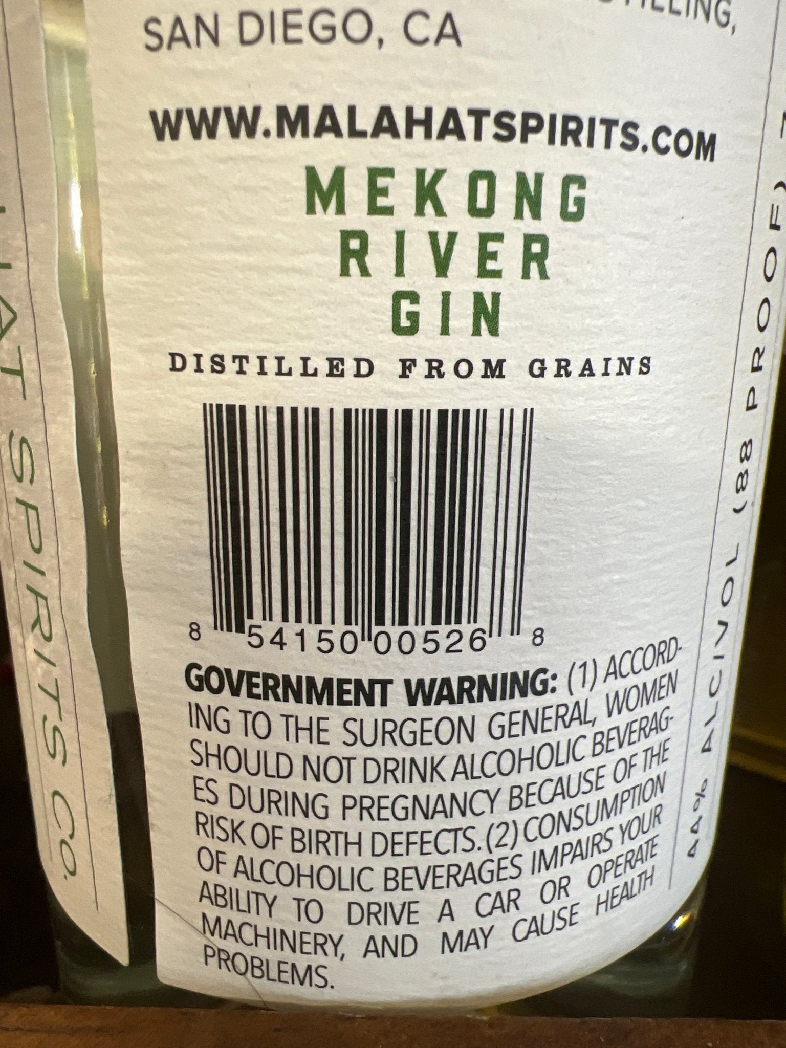 Malahat Spirits Co. Mekong River Gin (750 mL) - Keg N Bottle
