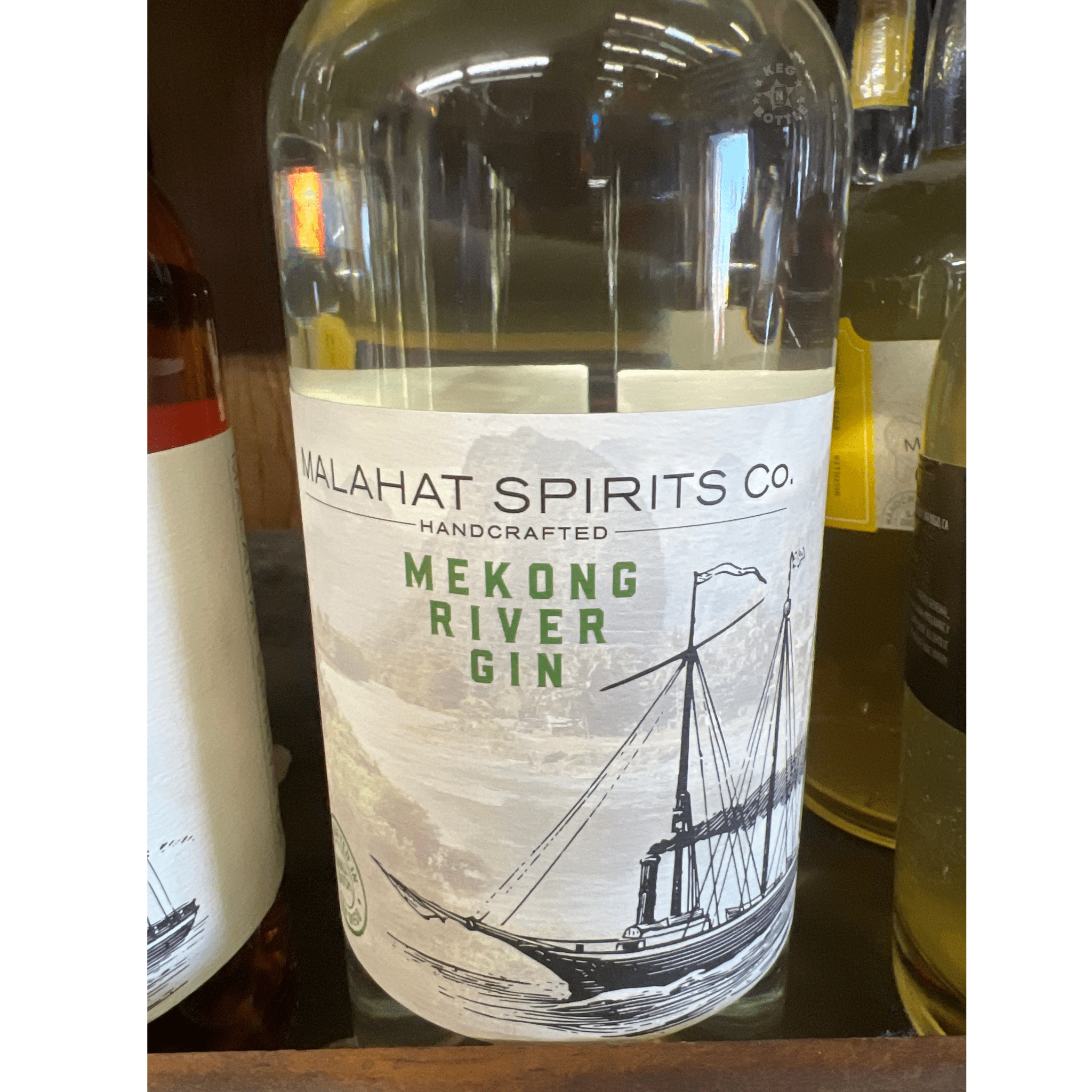 Malahat Spirits Co. Mekong River Gin (750 mL) - Keg N Bottle