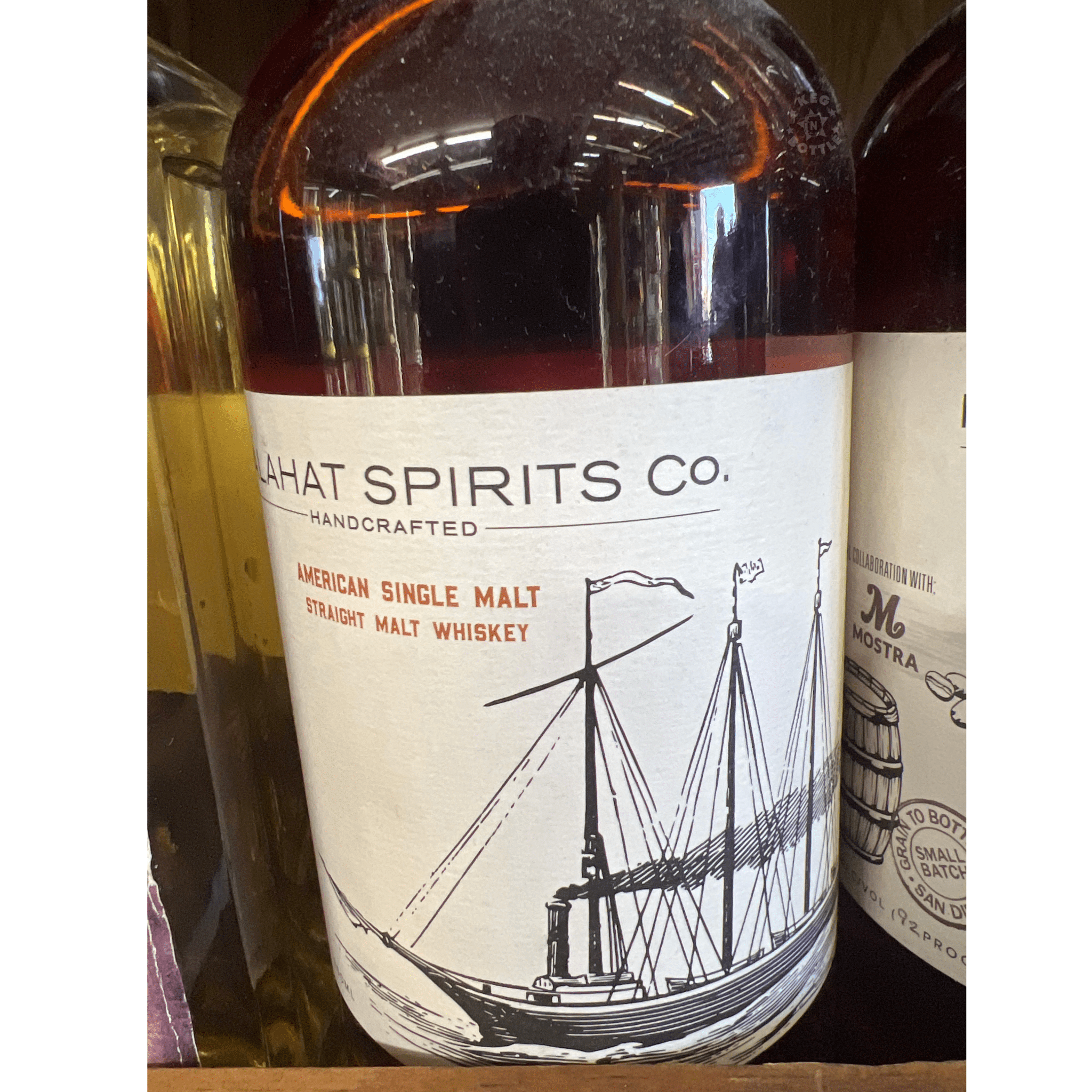 Malahat Spirits Co. Single Malt Whiskey (750mL) - Keg N Bottle