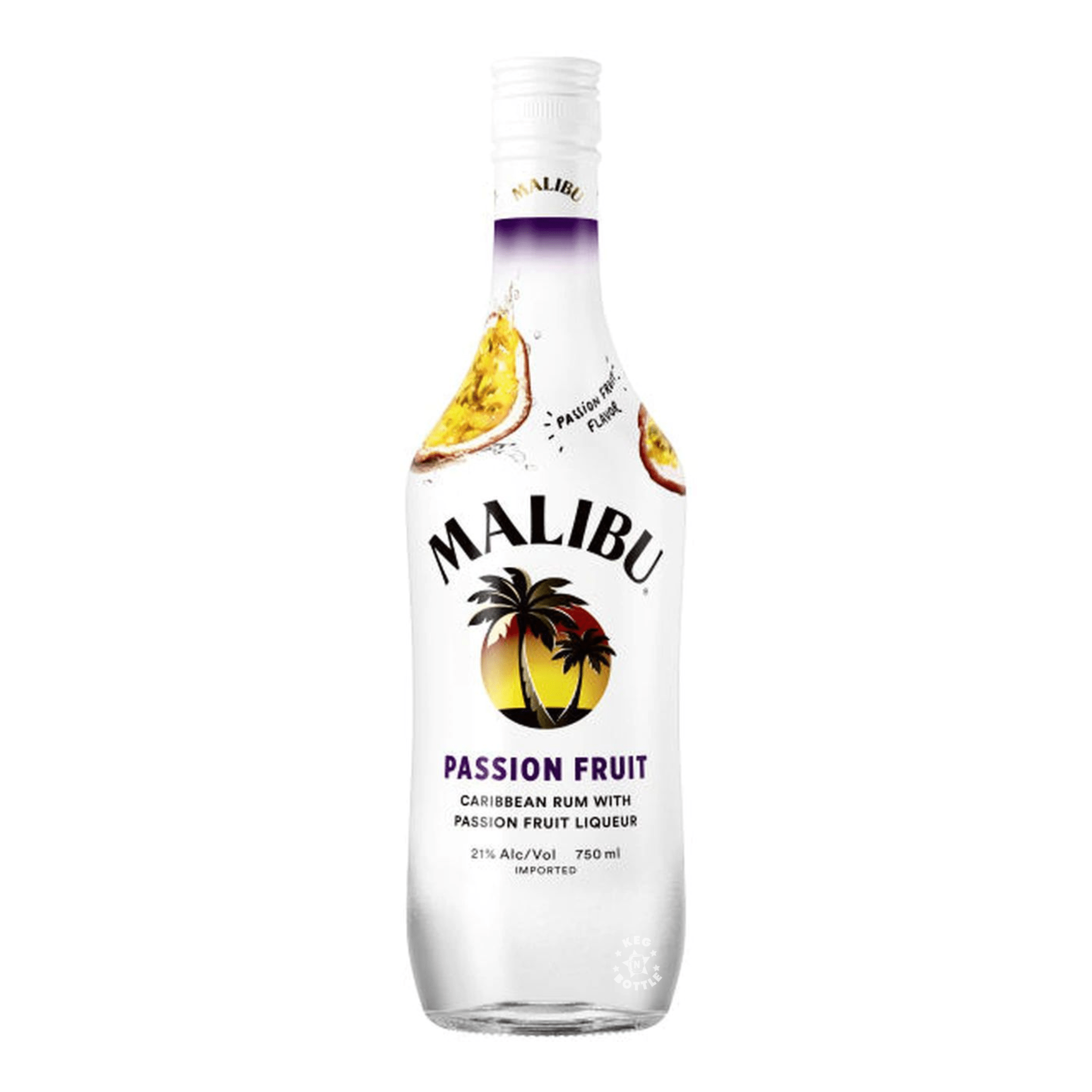 Malibu Passion Fruit Rum (750 ml) - Keg N Bottle