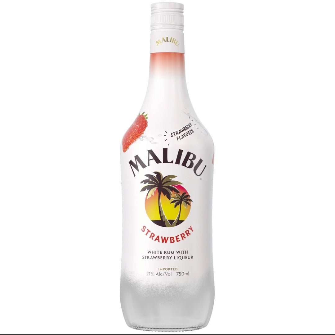 Malibu Strawberry Rum (750 ml) - Keg N Bottle