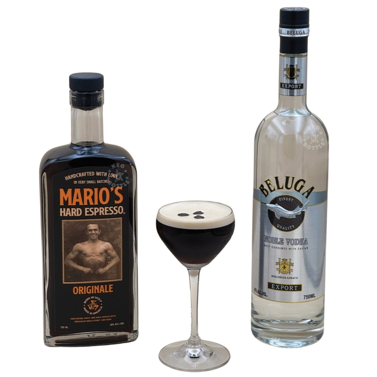 Mario’s Beluga Espresso Martini cocktail kit
