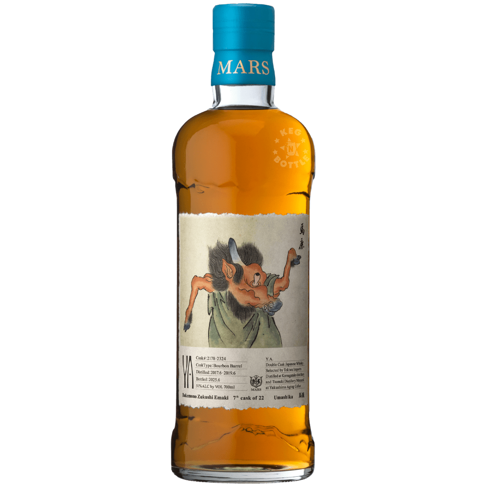 Mars Bakemono The Y A Double Cask 7th Umashika Japanese Whiskey (700mL)