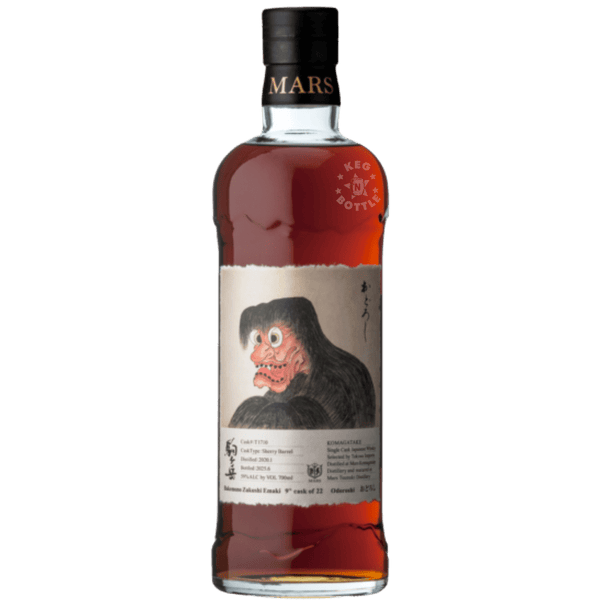Mars Komagatake Single Cask Odoroshi Tsunuki Aging (700mL) | Keg N