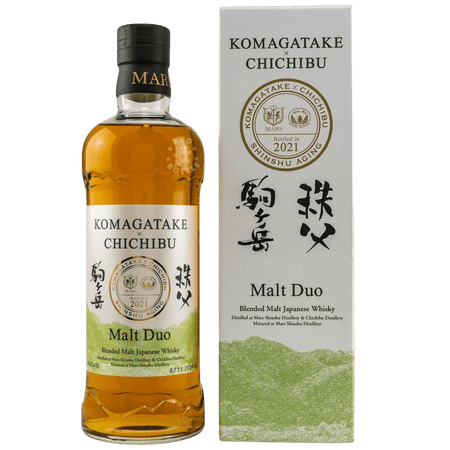 Mars Komagatake X Chichibu Malt Duo Single Malt Whiskey (700mL Mars Komagatake X Chichibu Malt Duo Single Malt Whiskey (700mL
