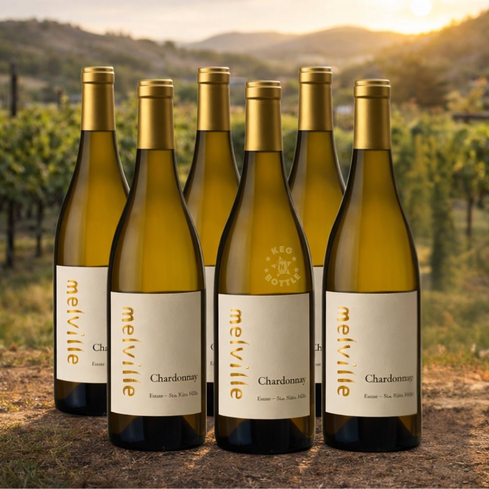 Melville - Estate Chardonnay - Sta. Rita Hills 6 Pack Background