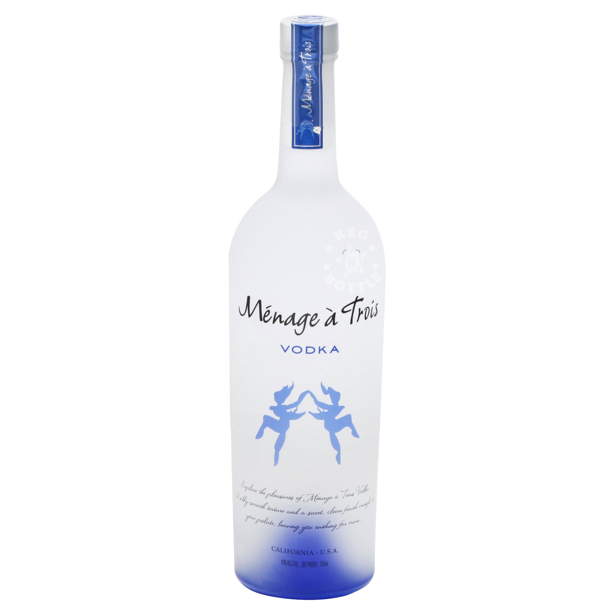 Menage A Trois Vodka (750 ml) - Keg N Bottle