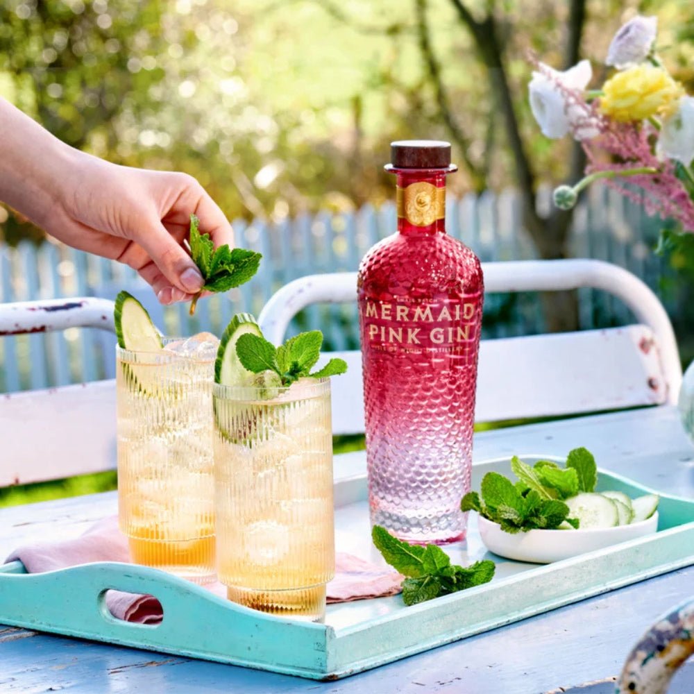 Mermaid Pink Gin (750ml) | Keg N Bottle