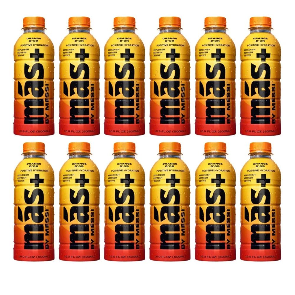 Messi's MAS+ Orange D'Or Positive Hydration (12pk) - Keg N Bottle