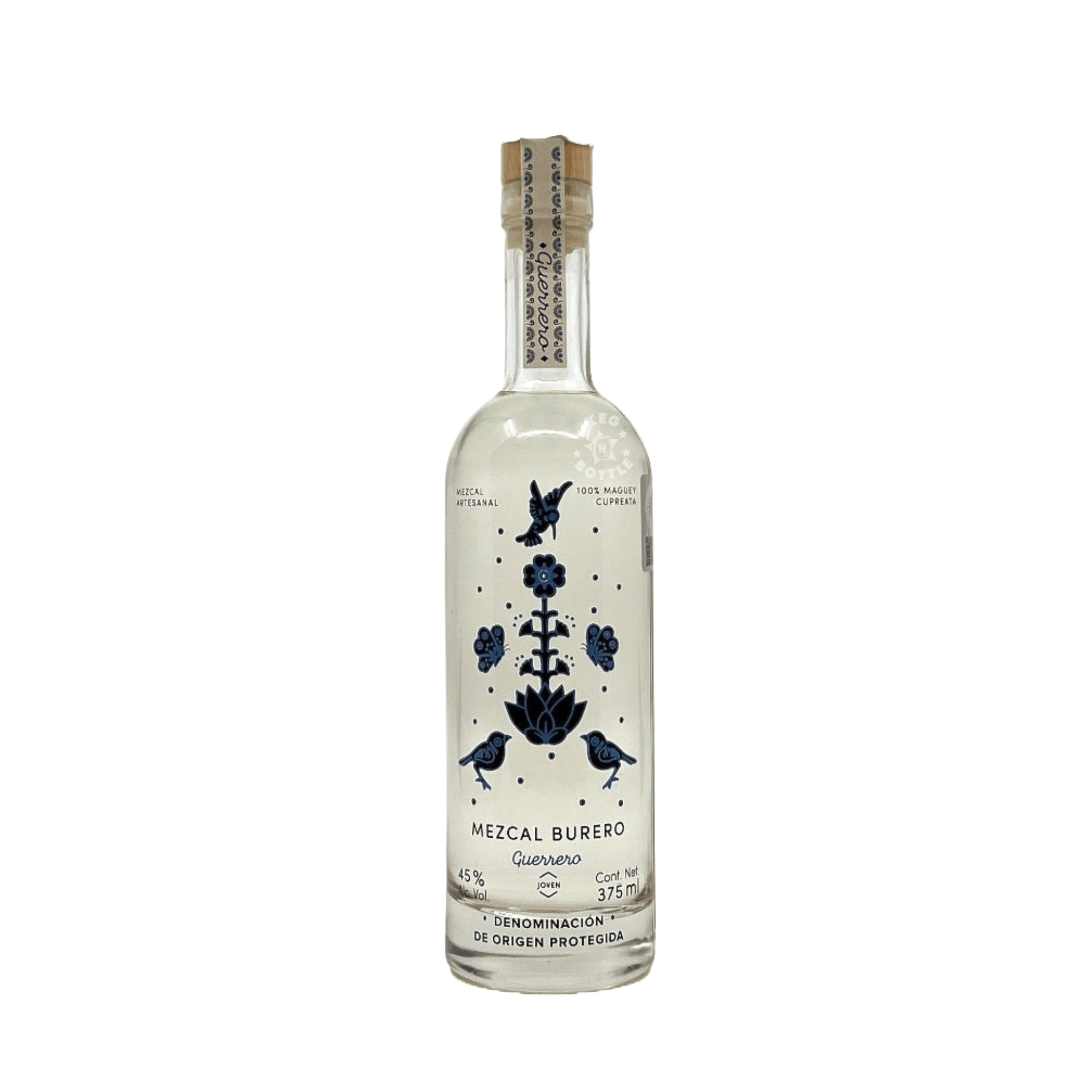 Mezcal Burero Cupreata Joven (375 ml) - Keg N Bottle