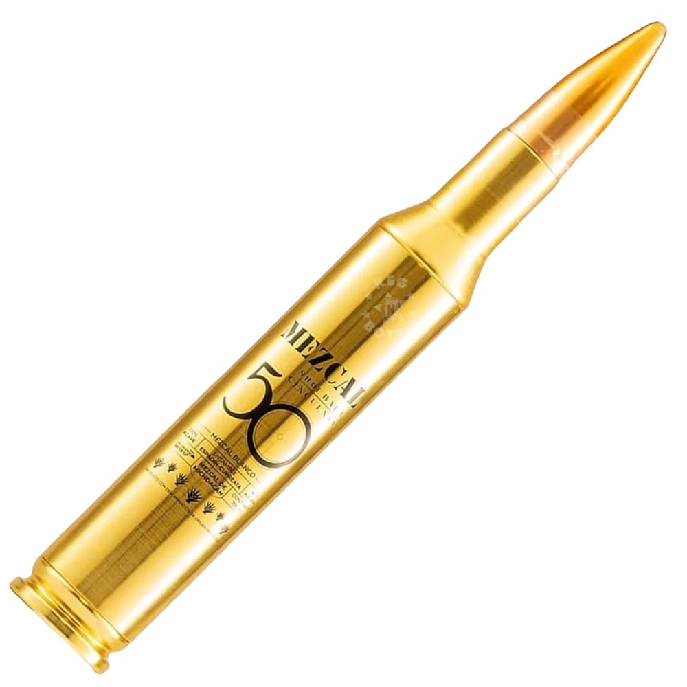 Shot Bala Mezcal Joven bullet shaped bottle 2
