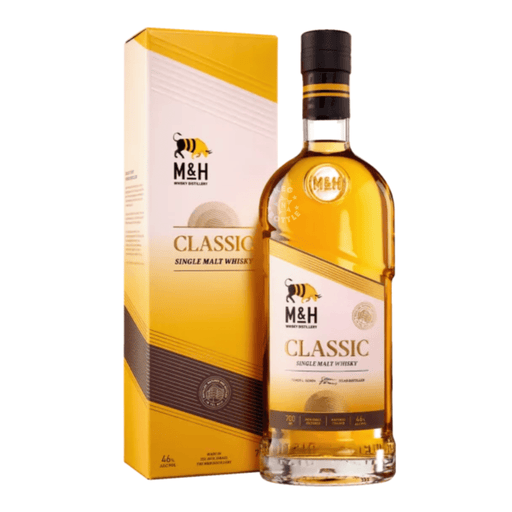 M&H Classic Single Malt Whiskey (750 ml) | Keg N Bottle