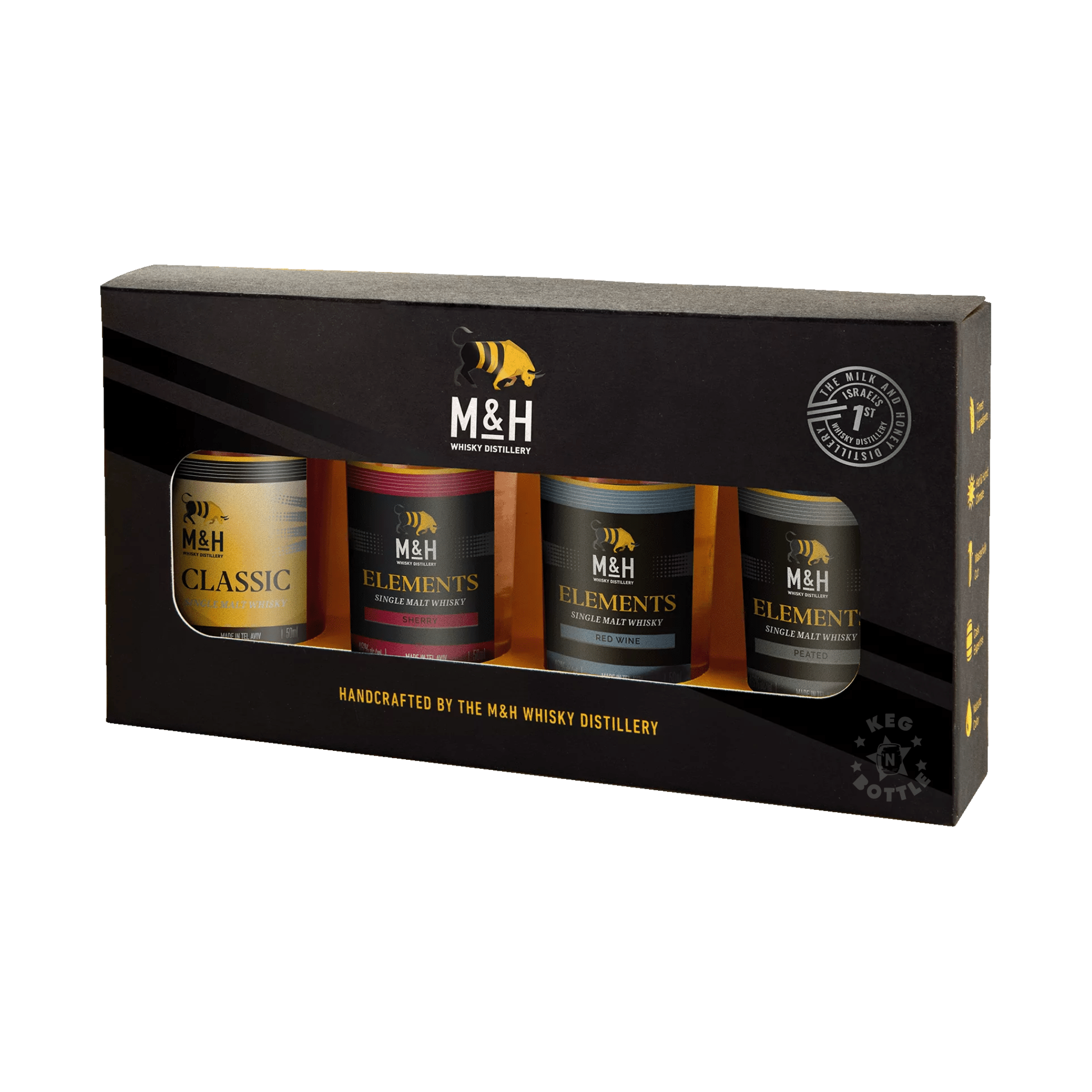 M&H Distillery Mini Set (4 Pack) - Keg N Bottle