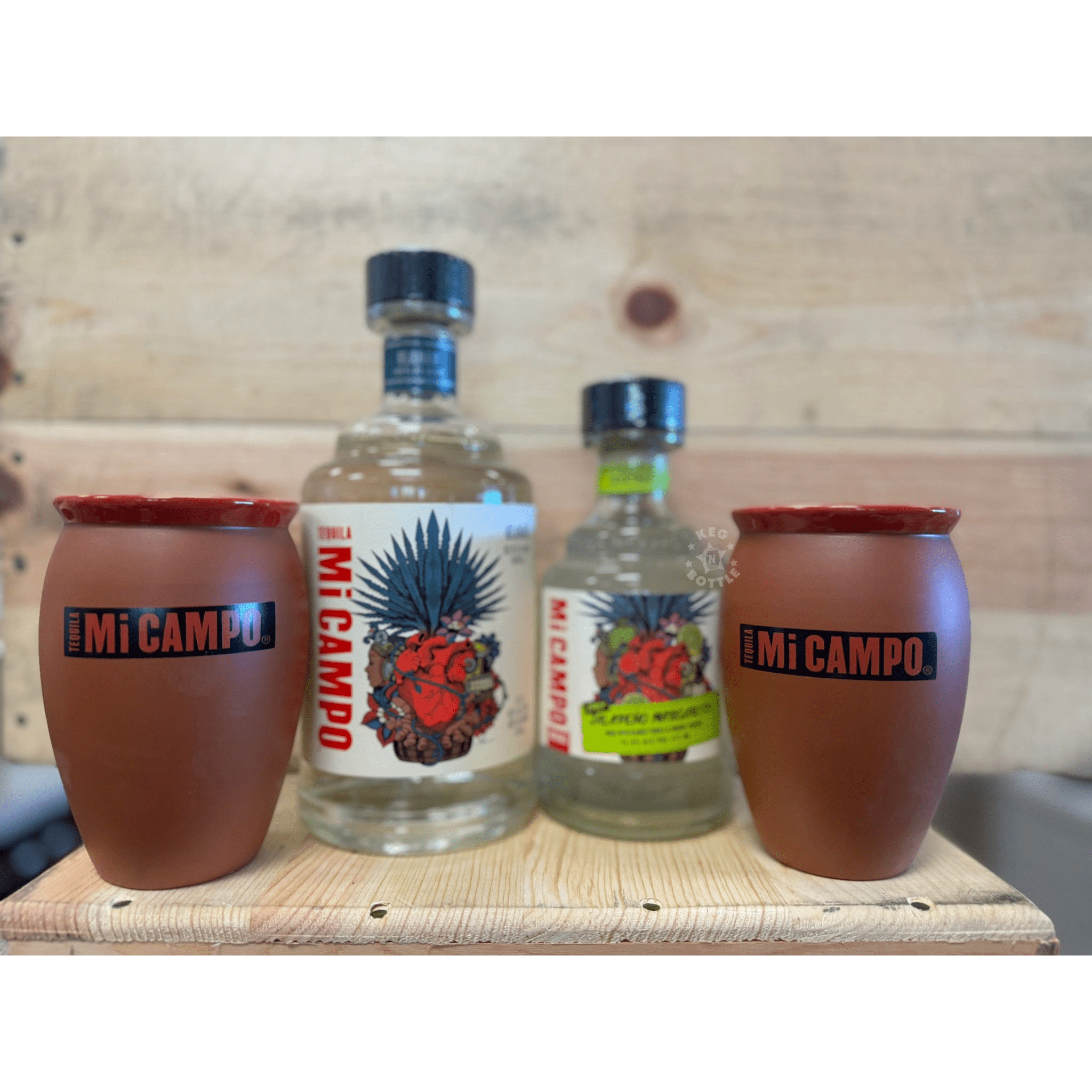 Mi Campo Blanco Tequila Combo Pack - Keg N Bottle