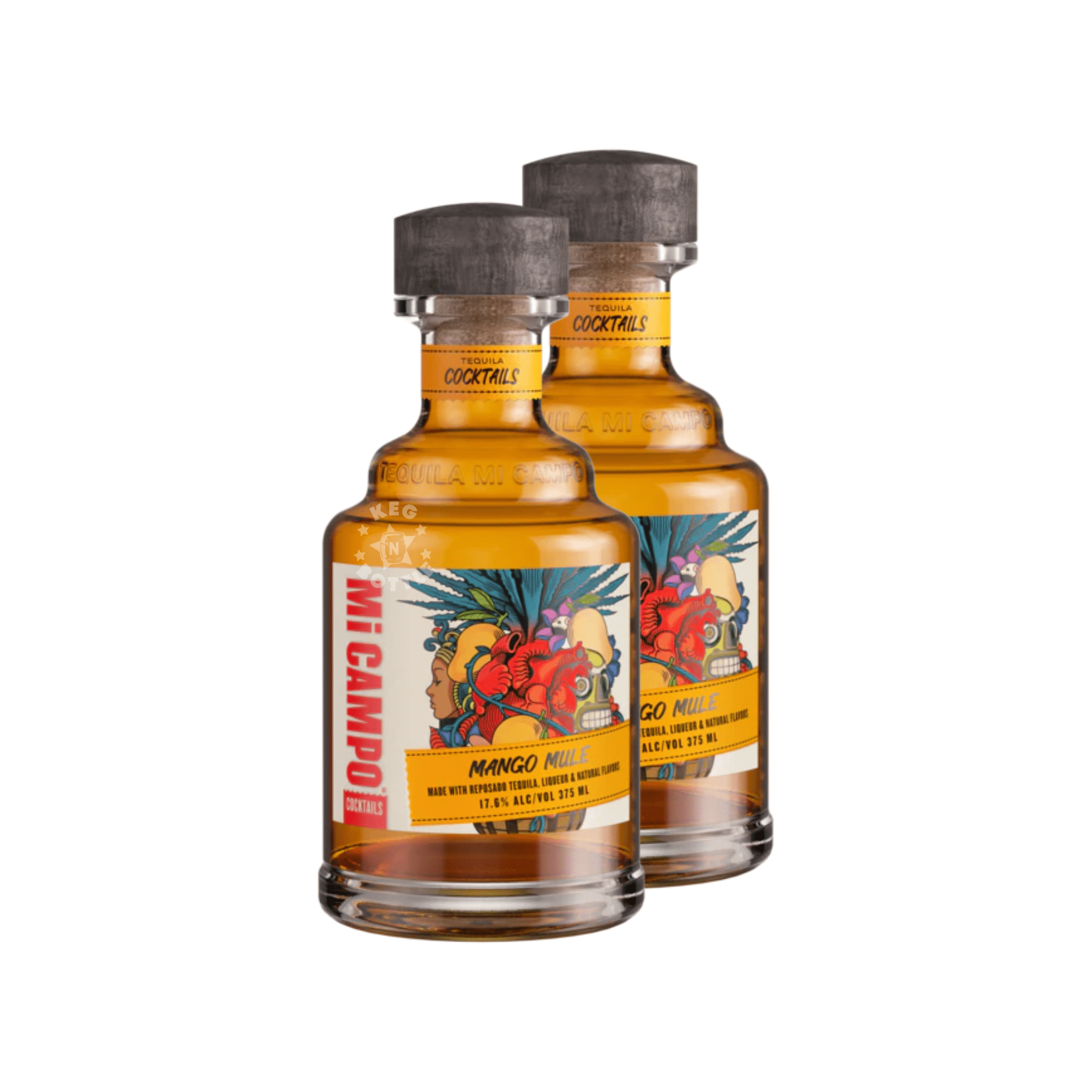Mi Campo Mango Mule Cocktail (2 x 375 ml) - Keg N Bottle