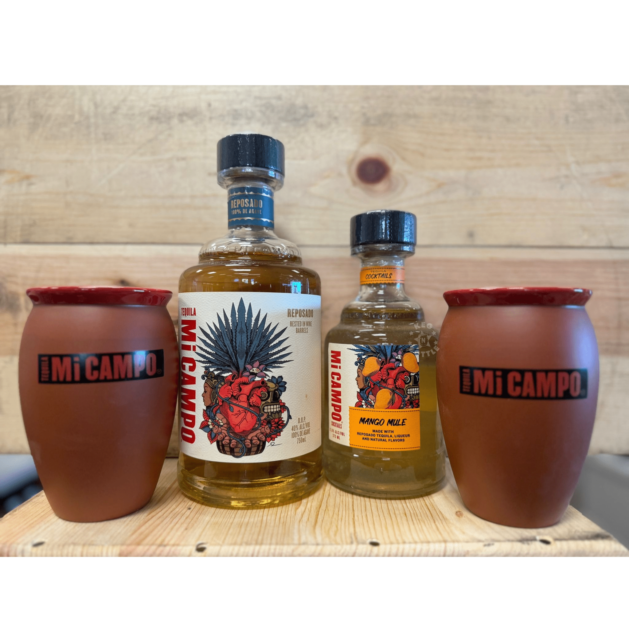 Mi Campo Reposado Tequila Combo Pack - Keg N Bottle