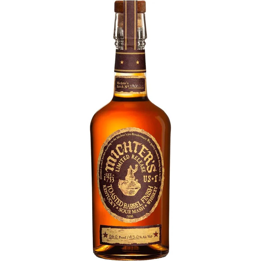 Mickers Whiskey Michter's Toasted Barrel Finish Sour Mash Whiskey (750 ml) | Keg N Bottle