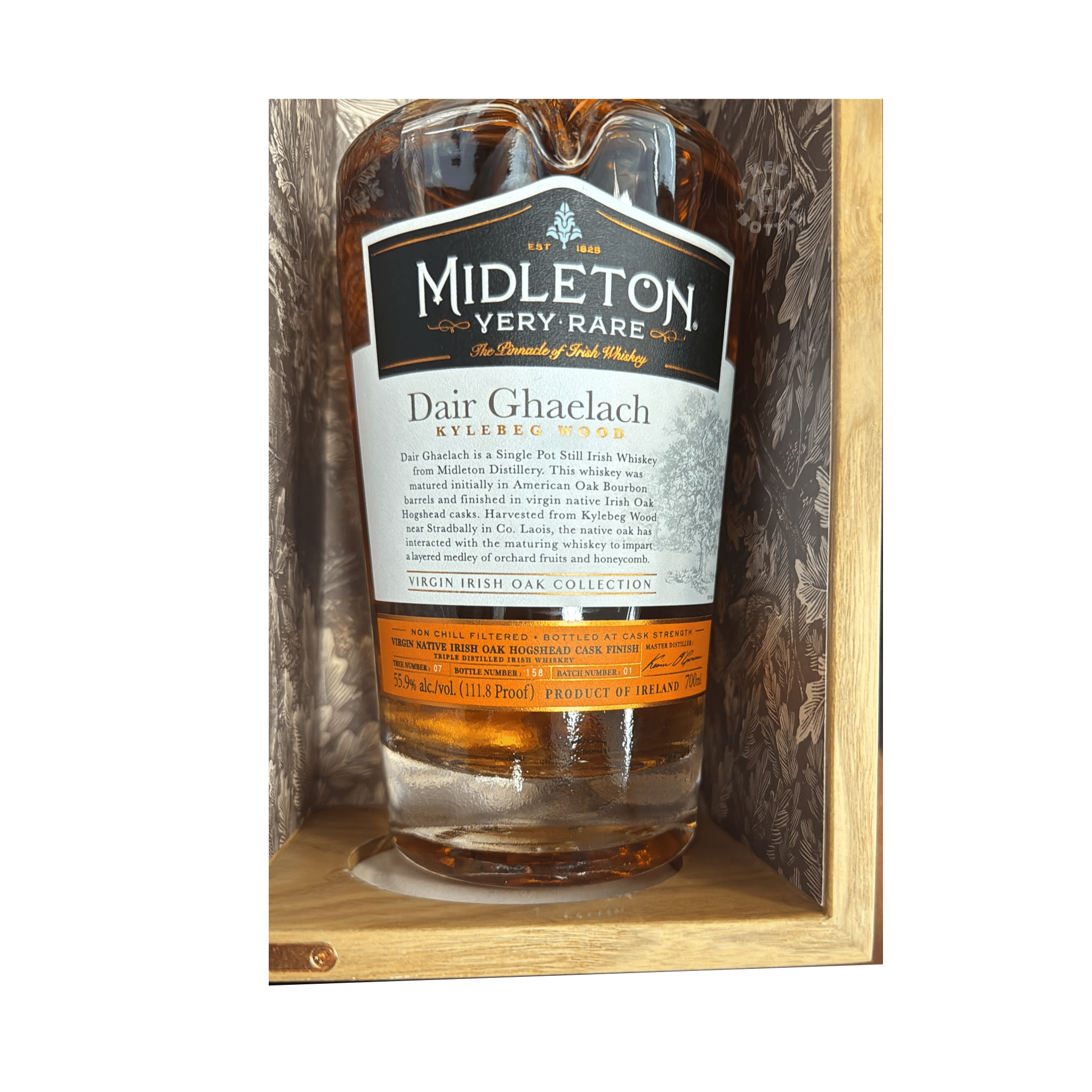 Midleton Very Rare Dair Ghaelach Kylebeg Wood Tree No. 7 (700 ml) - Keg N Bottle