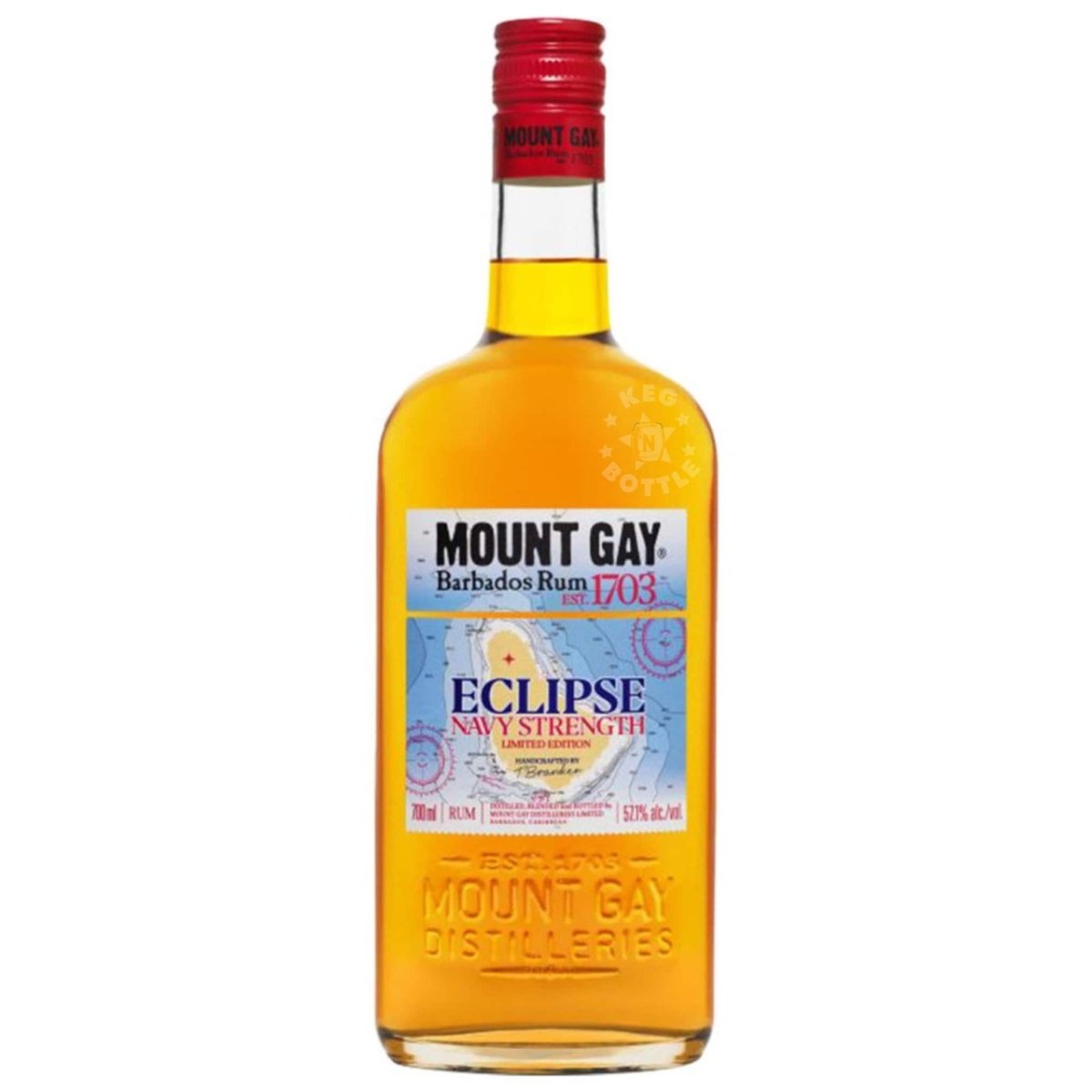 Mount Gay Eclipse Navy Strength Rum 700 ml bottle

