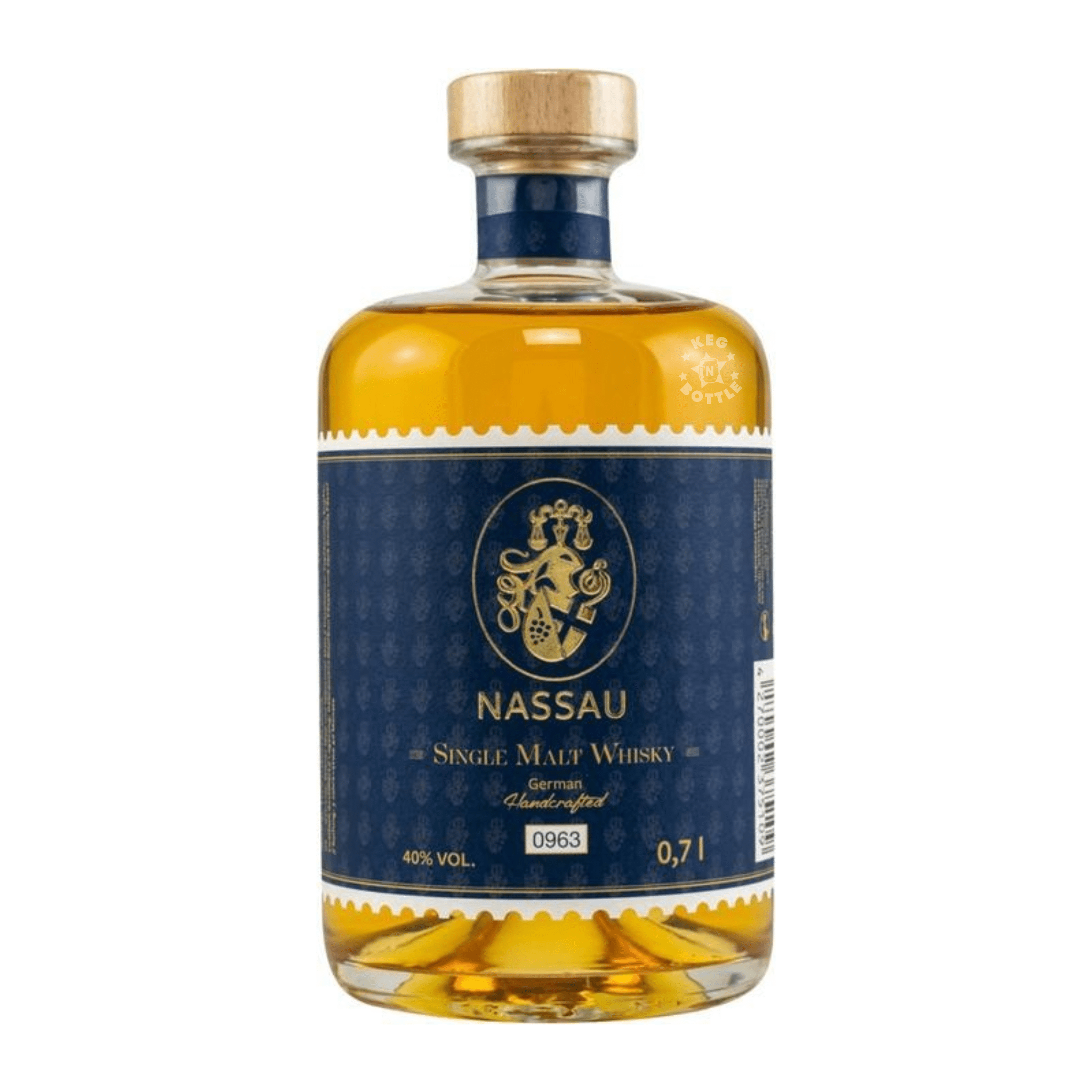 Nassau German Single Malt Straight Whisky (750 ml) | Keg N Bottle